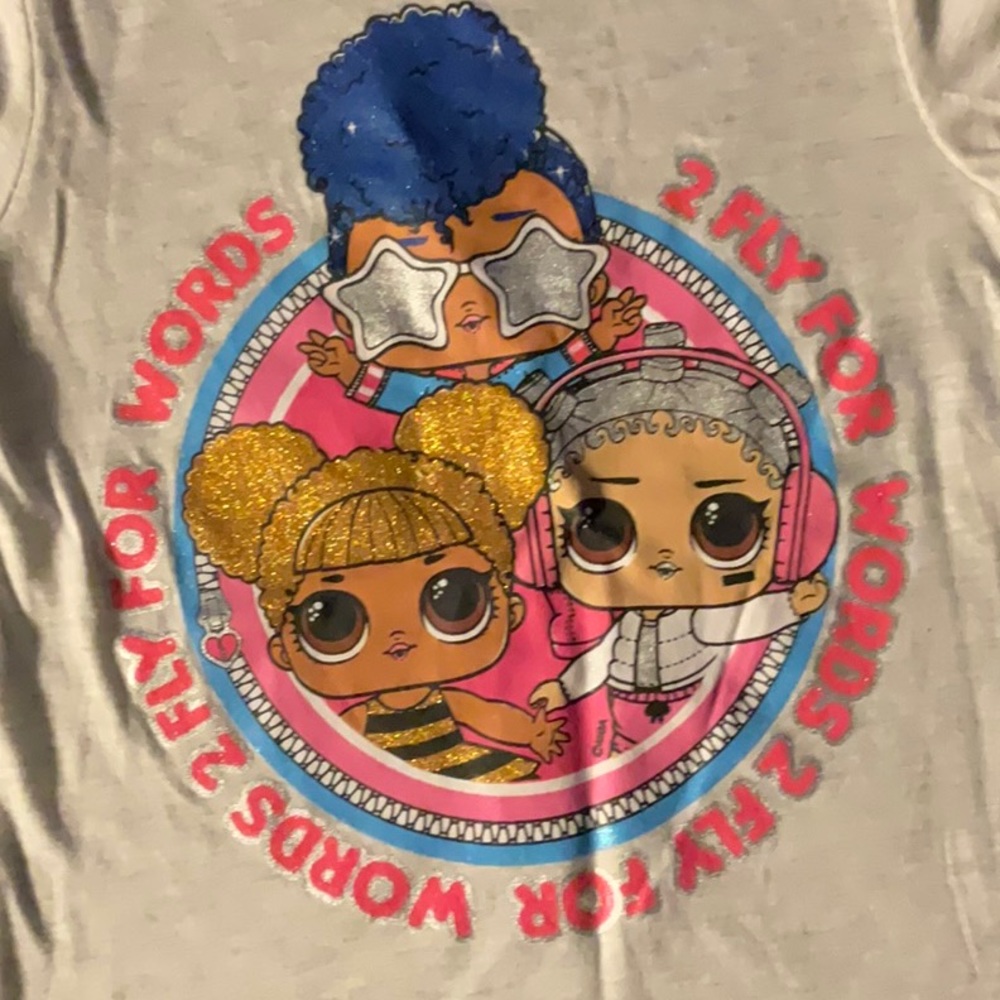 Girls LOL 2 Fly Tee sz4